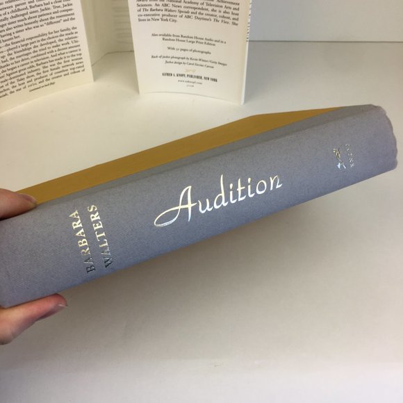 Barbara Walters Audition Memoir Book Hardcover First Edition 2008 w Dust Jacket - Picture 14 of 16